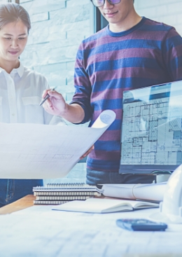 agt-akademie-engineer-design-working-blueprint-planning-concept